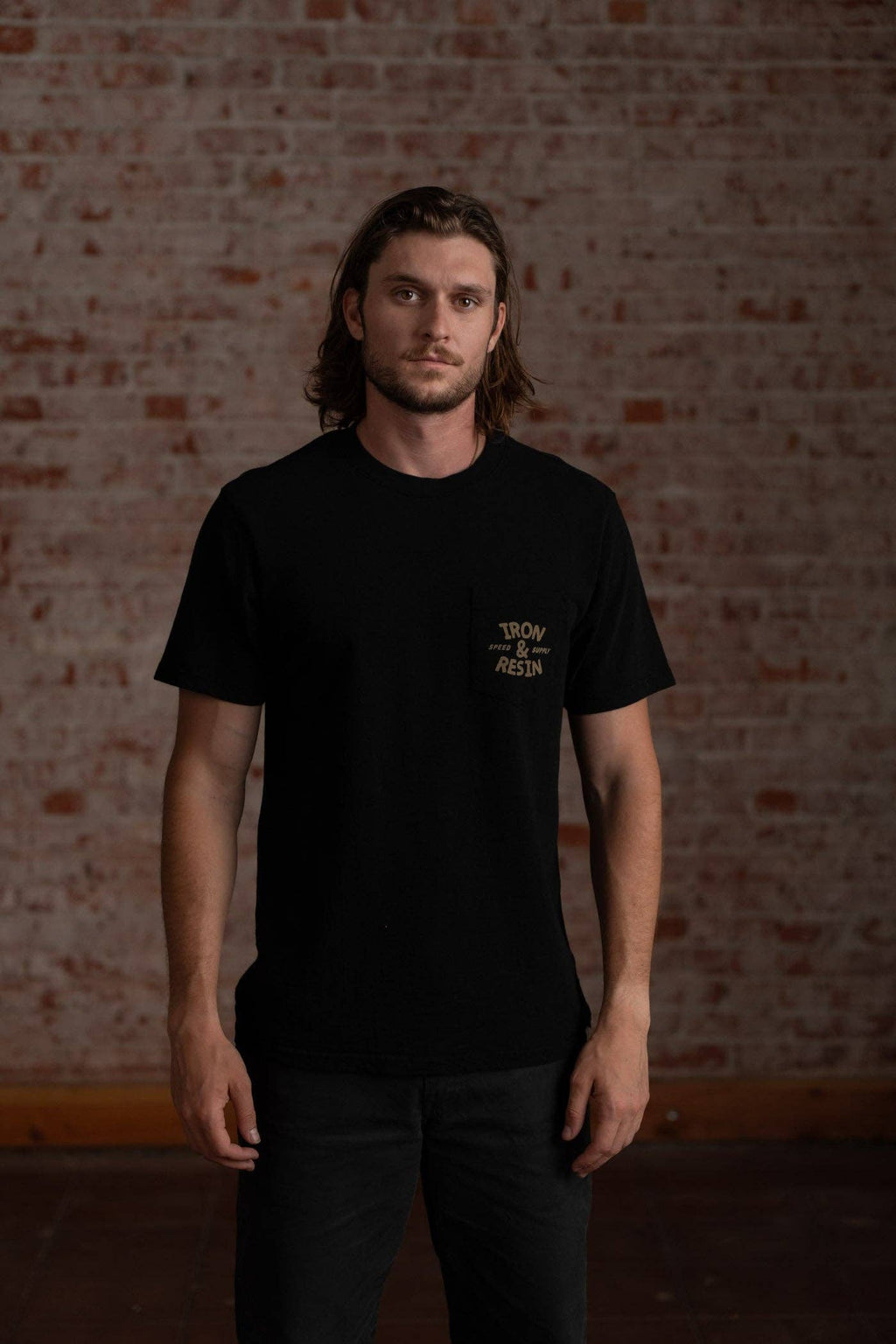 Iron & Resin- Run for Fun Pocket Tee