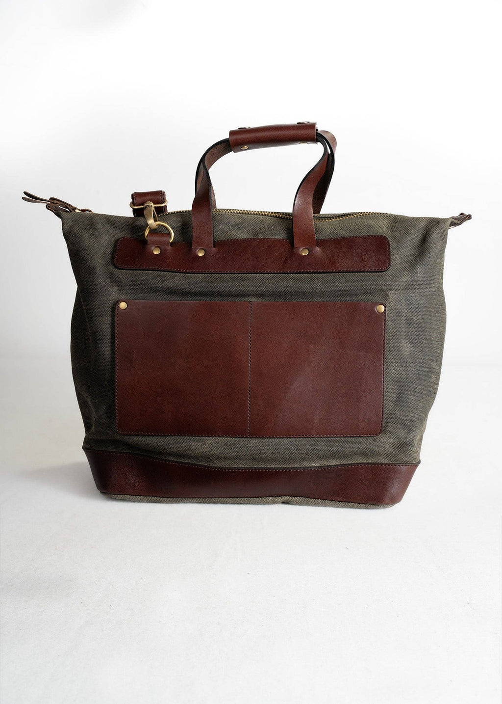 Iron & Resin- Waxed Canvas Tote Bag