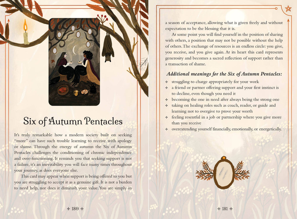 Simon & Schuster- Seasons of the Witch Autumn Tarot by Lorriane Anderson