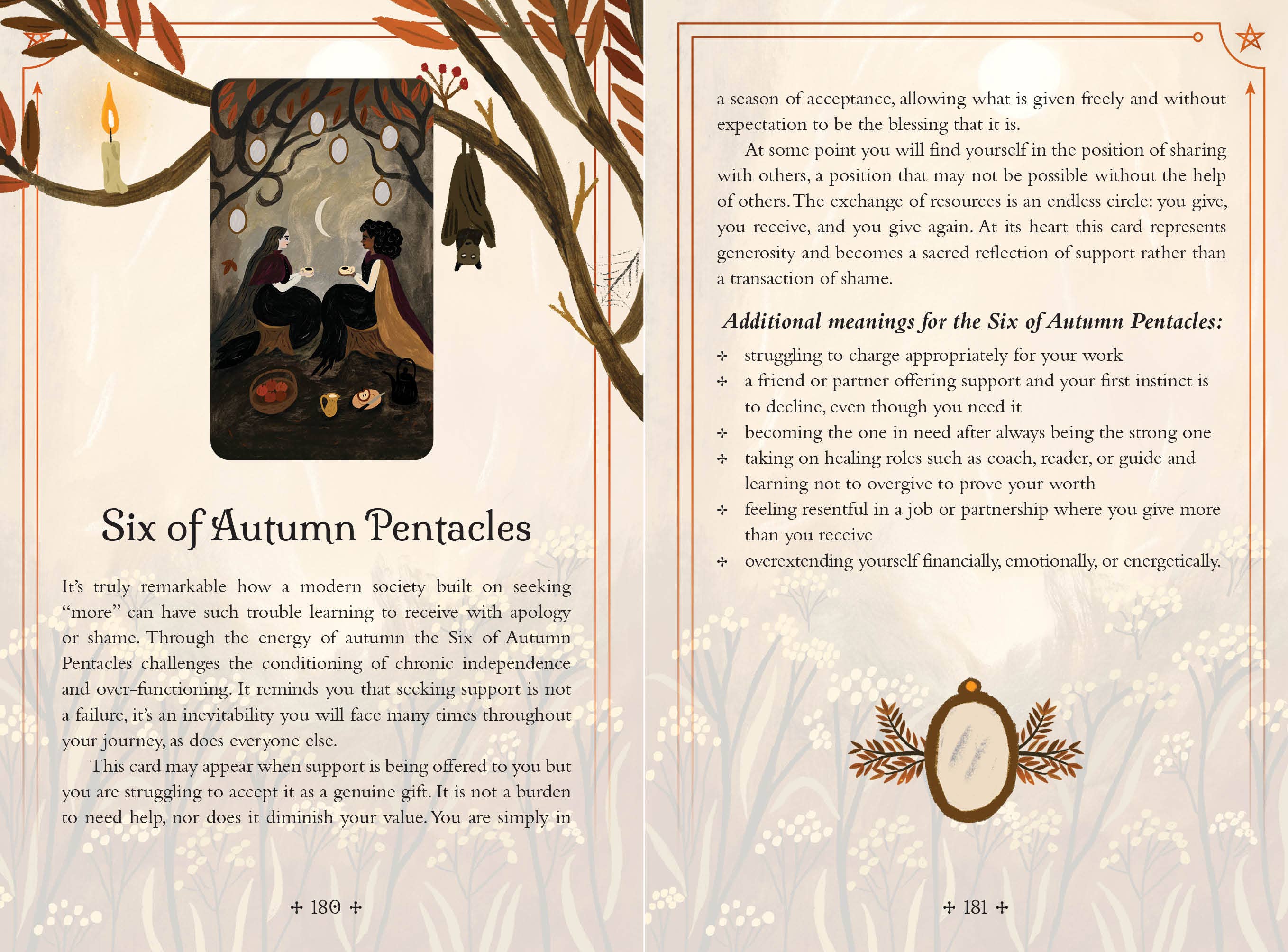Simon & Schuster- Seasons of the Witch Autumn Tarot by Lorriane Anderson