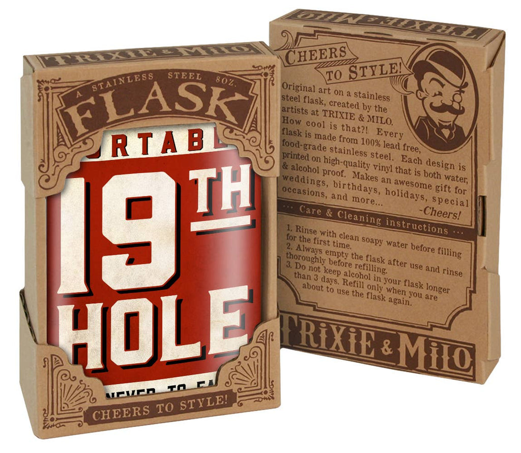 Lucky Jack- Flask - Portable 19th Hole