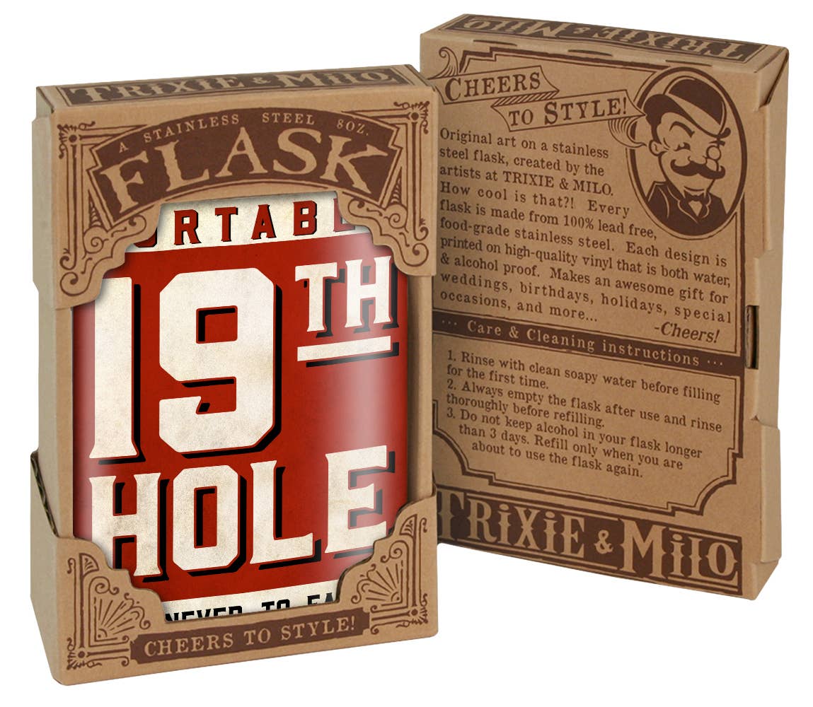 Lucky Jack- Flask - Portable 19th Hole