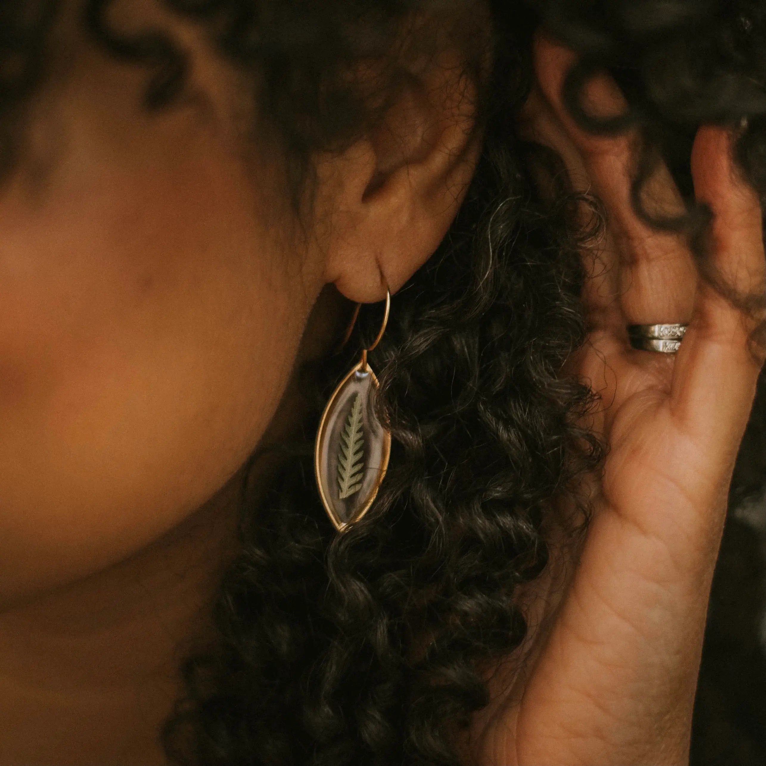 Seed & Soil- Marquise Earrings