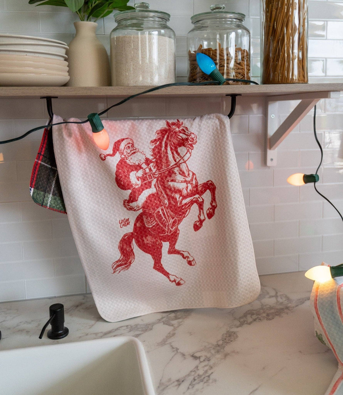 Loom Loom- Christmas Rider Reversible