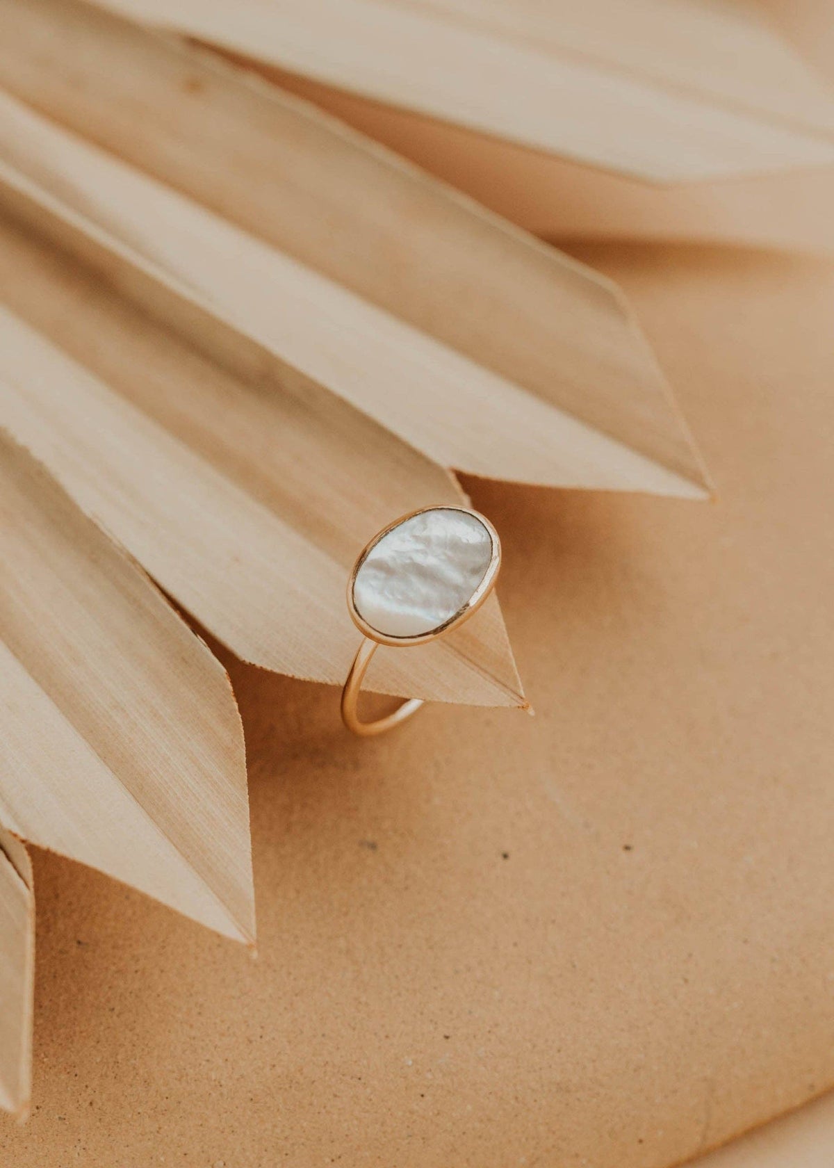 Hello Adorn- Del Mar Ring | 14kt Gold Fill + Sterling Silver