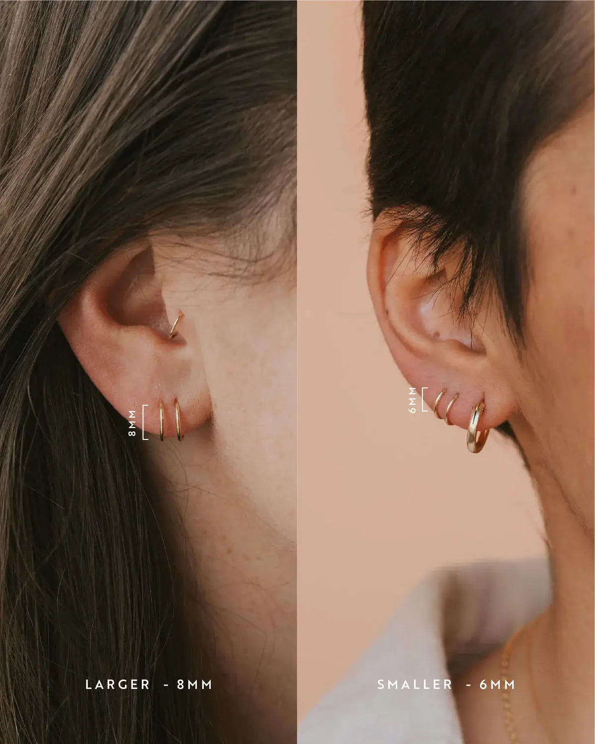 Hello Adorn- Tiny Twist Earrings | 14kt Gold Fill + Sterling Silver