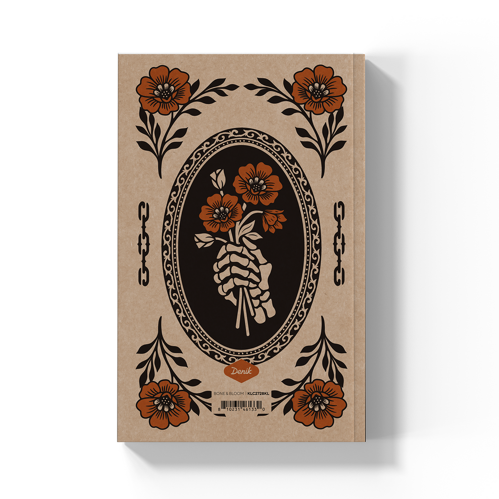 Denik- Bone & Bloom Kraft Classic Layflat Notebook