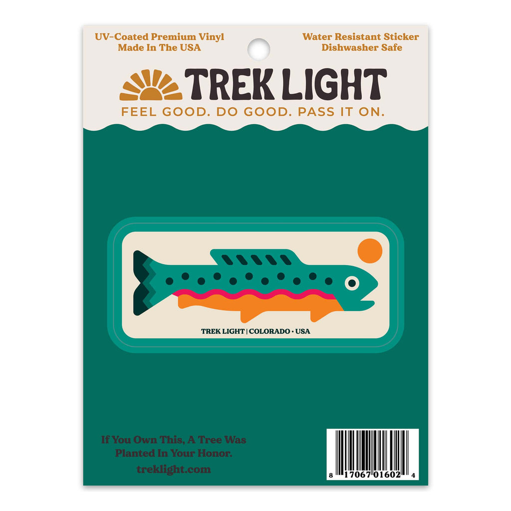 Trek Light- Trout Sticker
