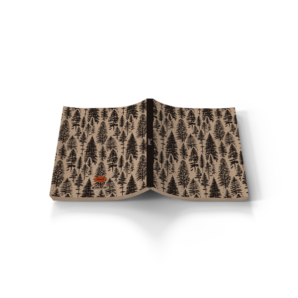 Denik- Veliky Pines Kraft Layflat Notebook