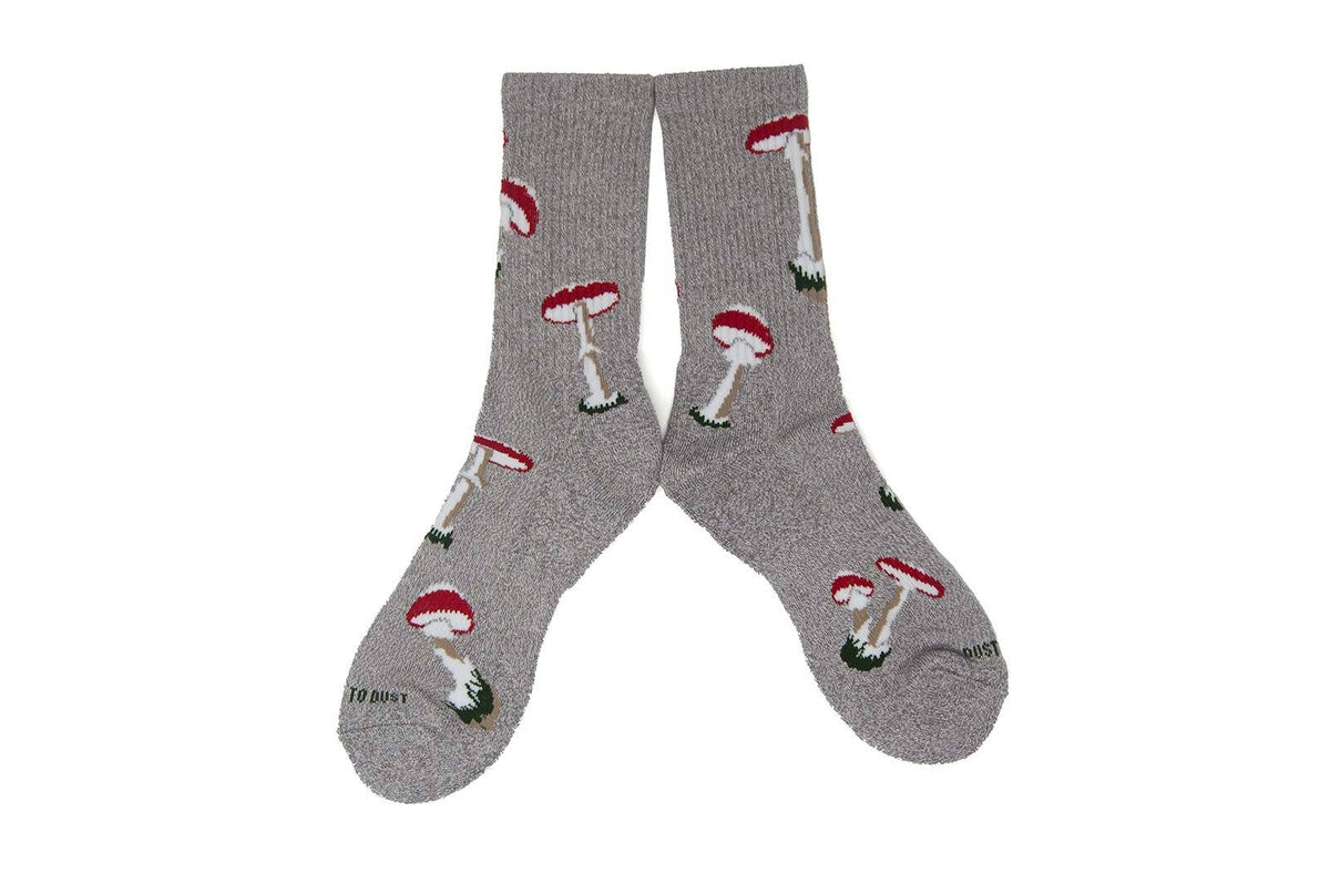 The Ampal Creative- FUNGI Socks - Khaki