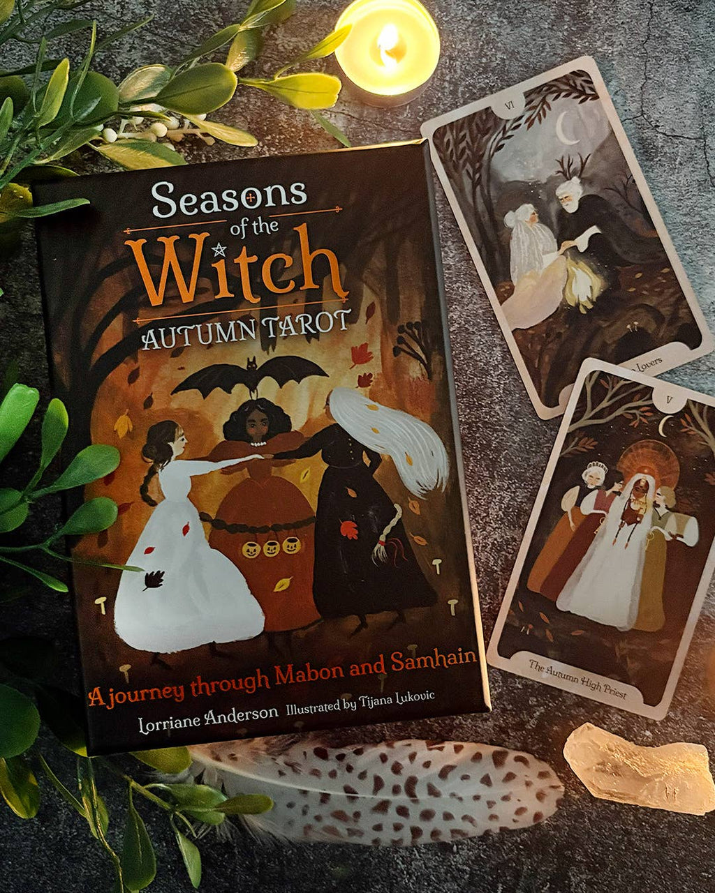 Simon & Schuster- Seasons of the Witch Autumn Tarot by Lorriane Anderson