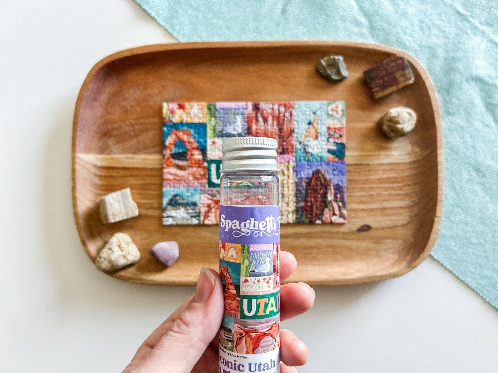 Spaghetti Tree- Iconic Utah 150 Pc Mini Puzzle