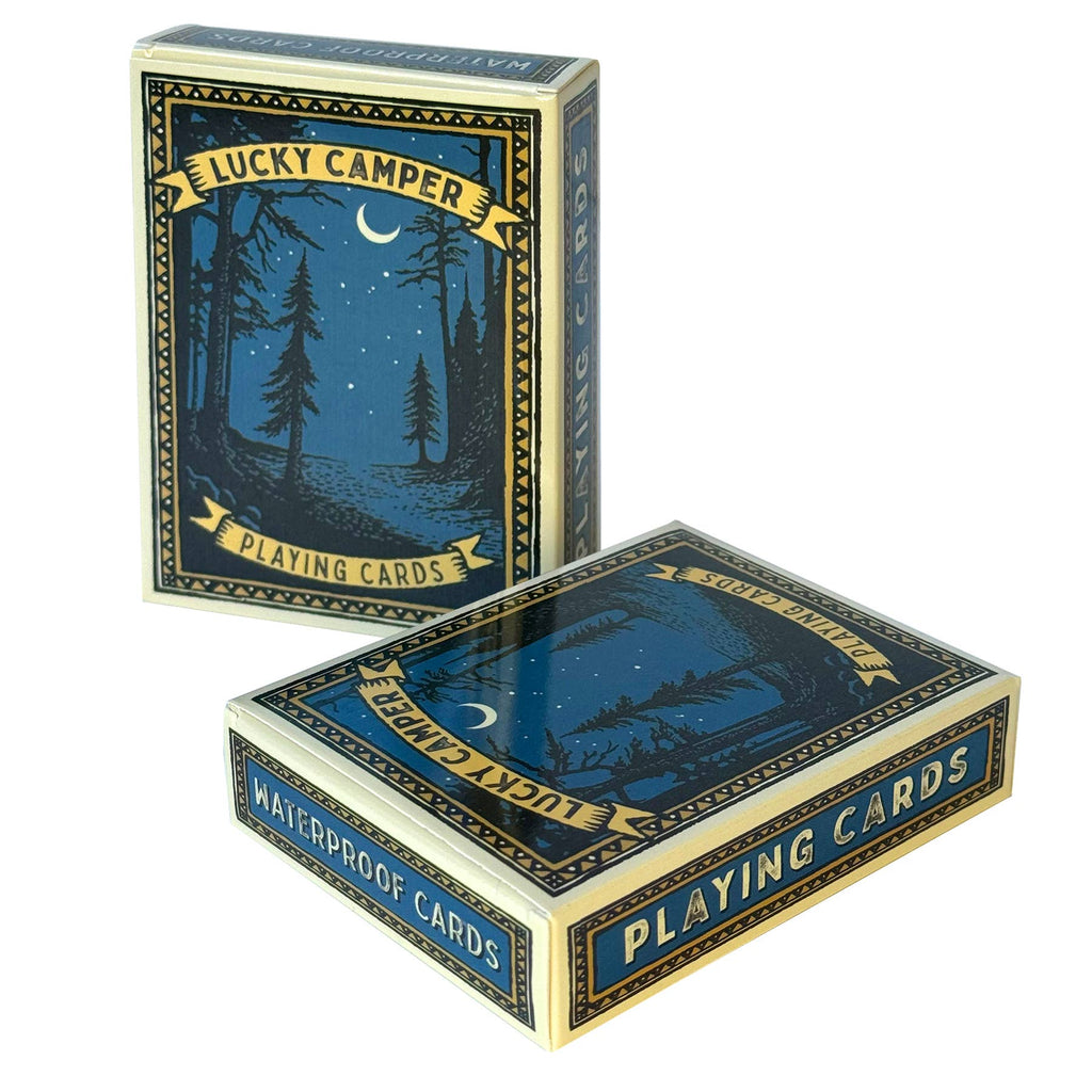 Lucky Jack- Lucky Camper Playing Cards - Waterproof deck
