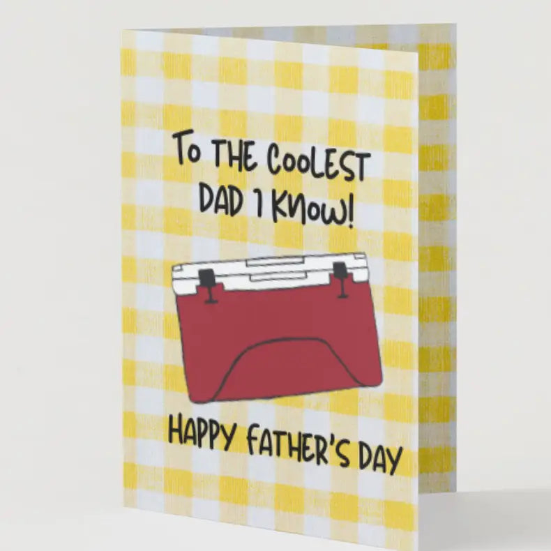 Chika Paper Studio- Father's Day Card: Cooler Dad