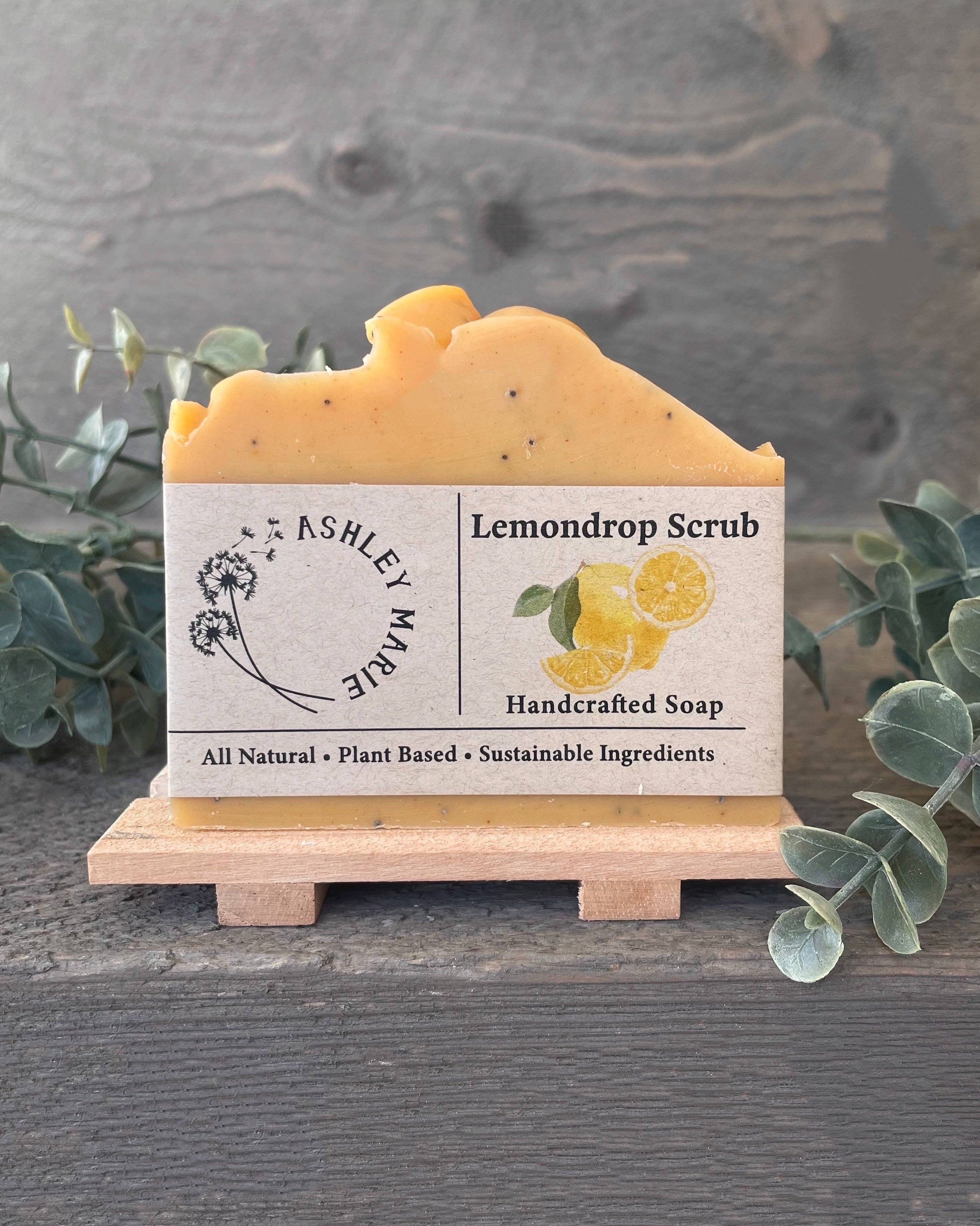 Ashley Marie Soap- Lemondrop Scrub Bar Soap