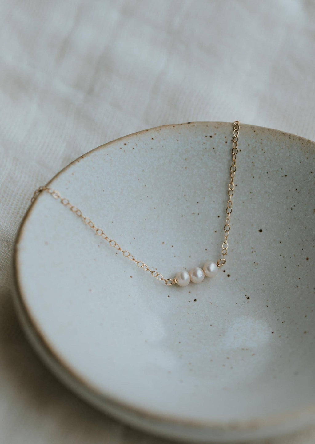 Hello Adorn- Pearl Linked Necklace
