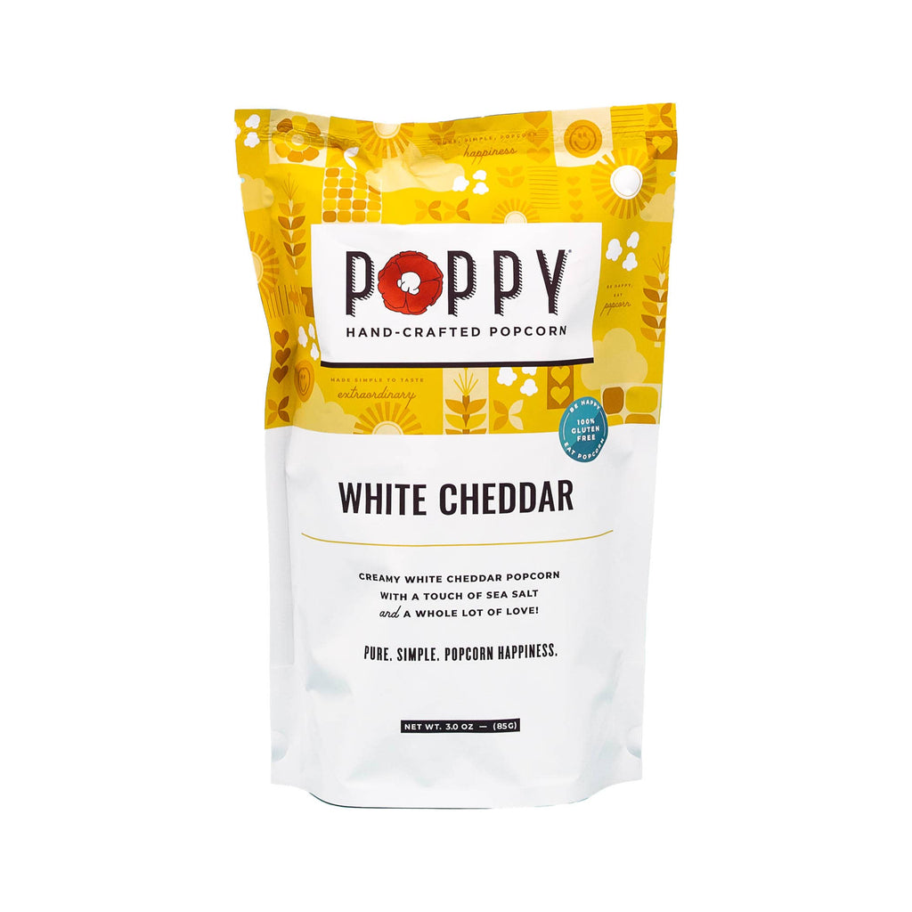 Poppy Popcorn- White Cheddar Popcorn