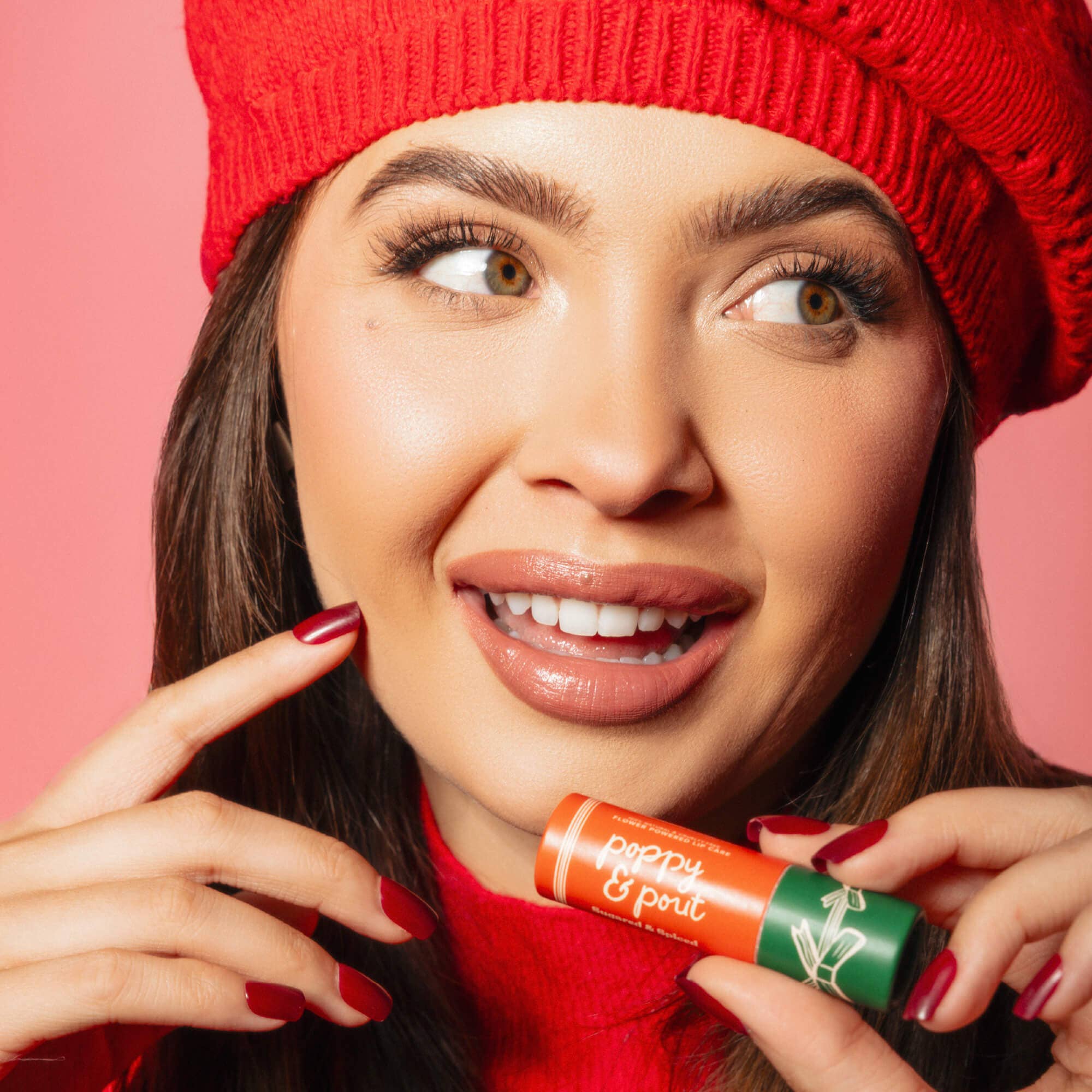 Poppy & Pout- Sugared & Spiced Limited Edition, Lip Balm, Holiday