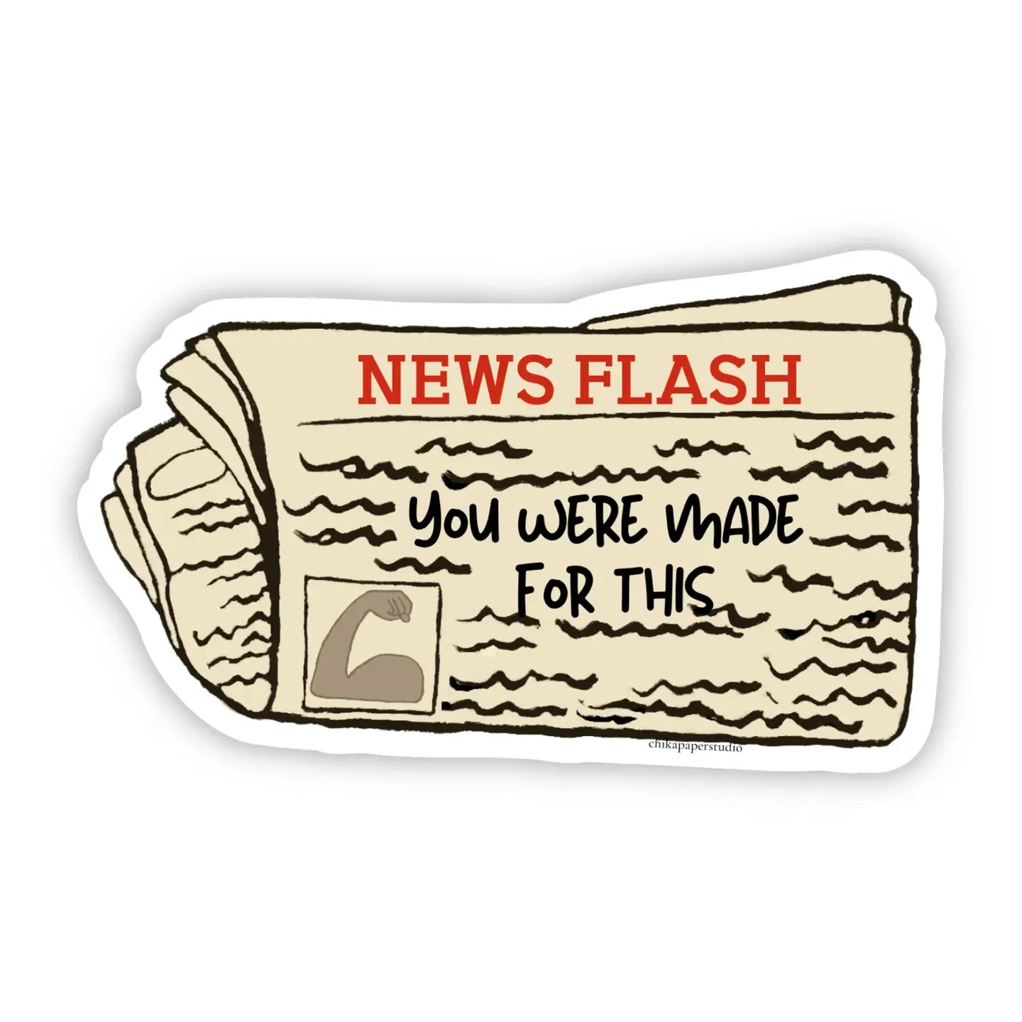 Chika Paper Studio- Made for This Sticker
