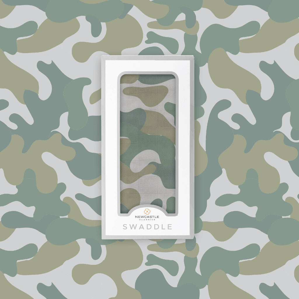 Newcastle Classics- Hunter's Camo Swaddle