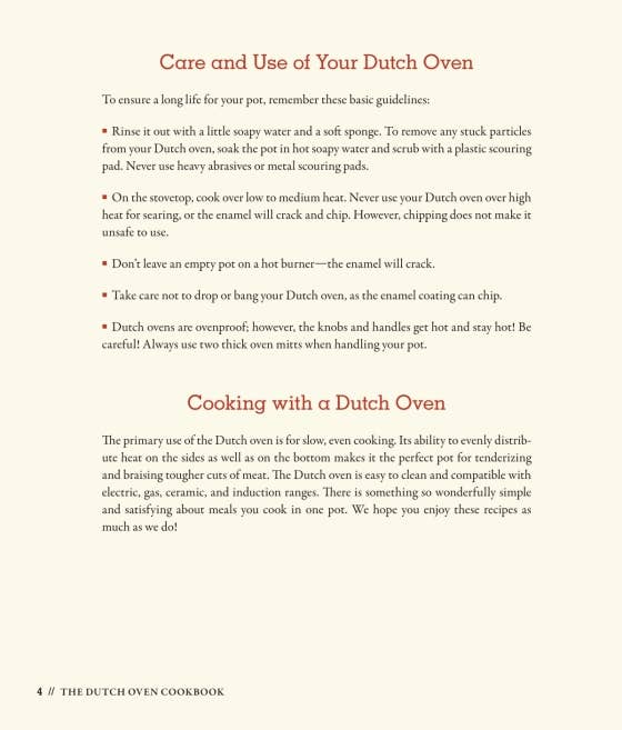 Penguin Random House- The Dutch Oven Cookbook