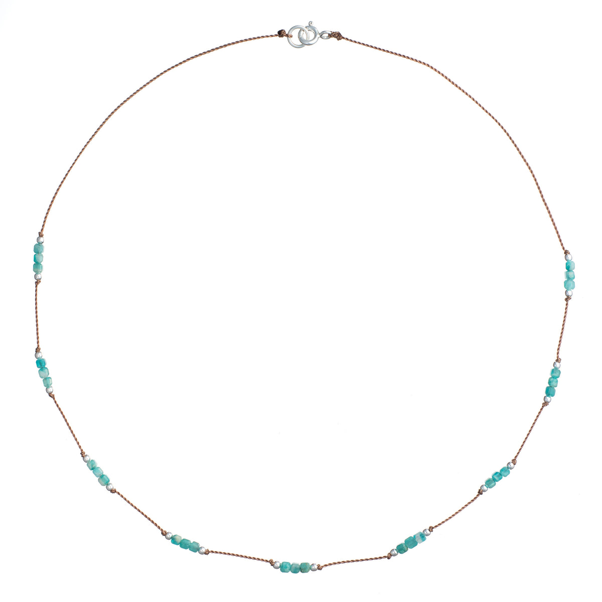 Bronwen Jewelry- Gemstone Trail Necklace
