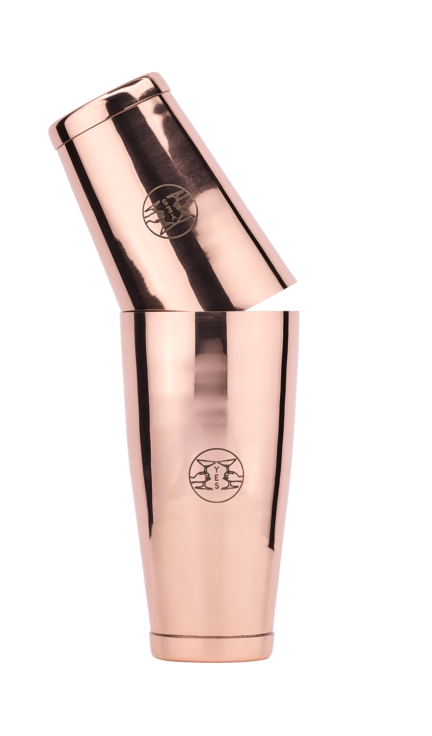 Yes Cocktail Co.- Copper Cocktail Shaker