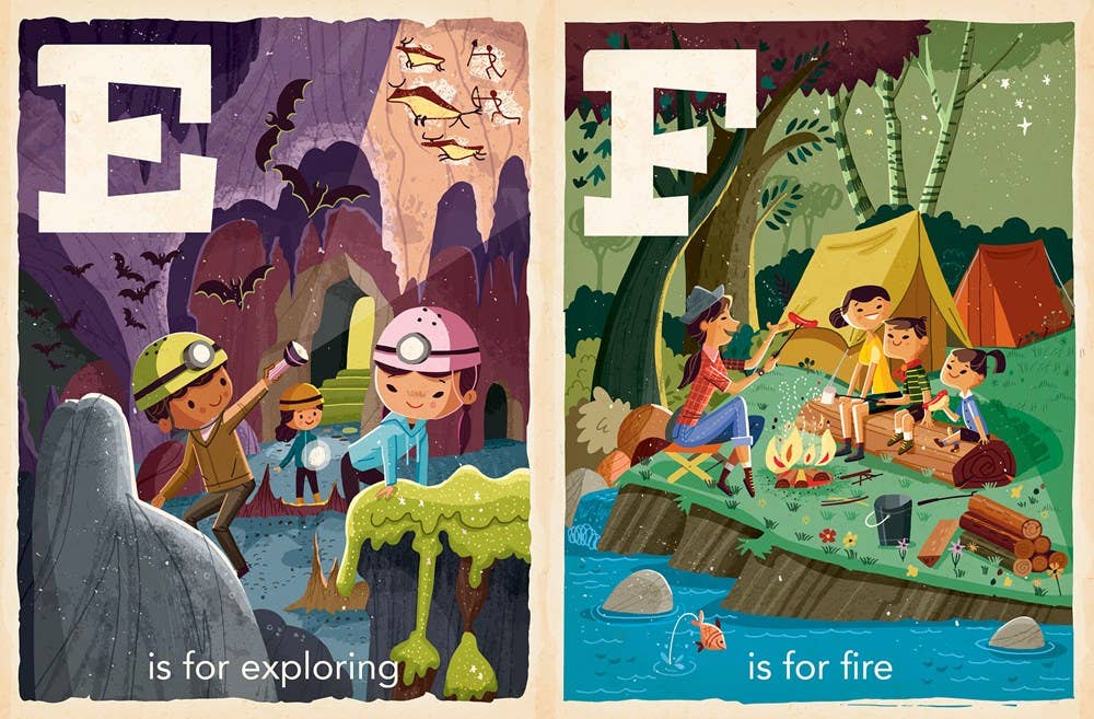 Gibbs Smith- C is for Camping: A Camping Alphabet