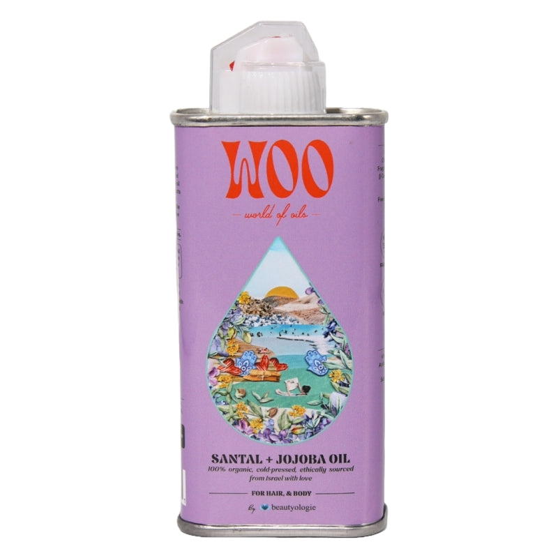 Woo - World of Oils- Santal + Jojoba Oil, 100% Organic