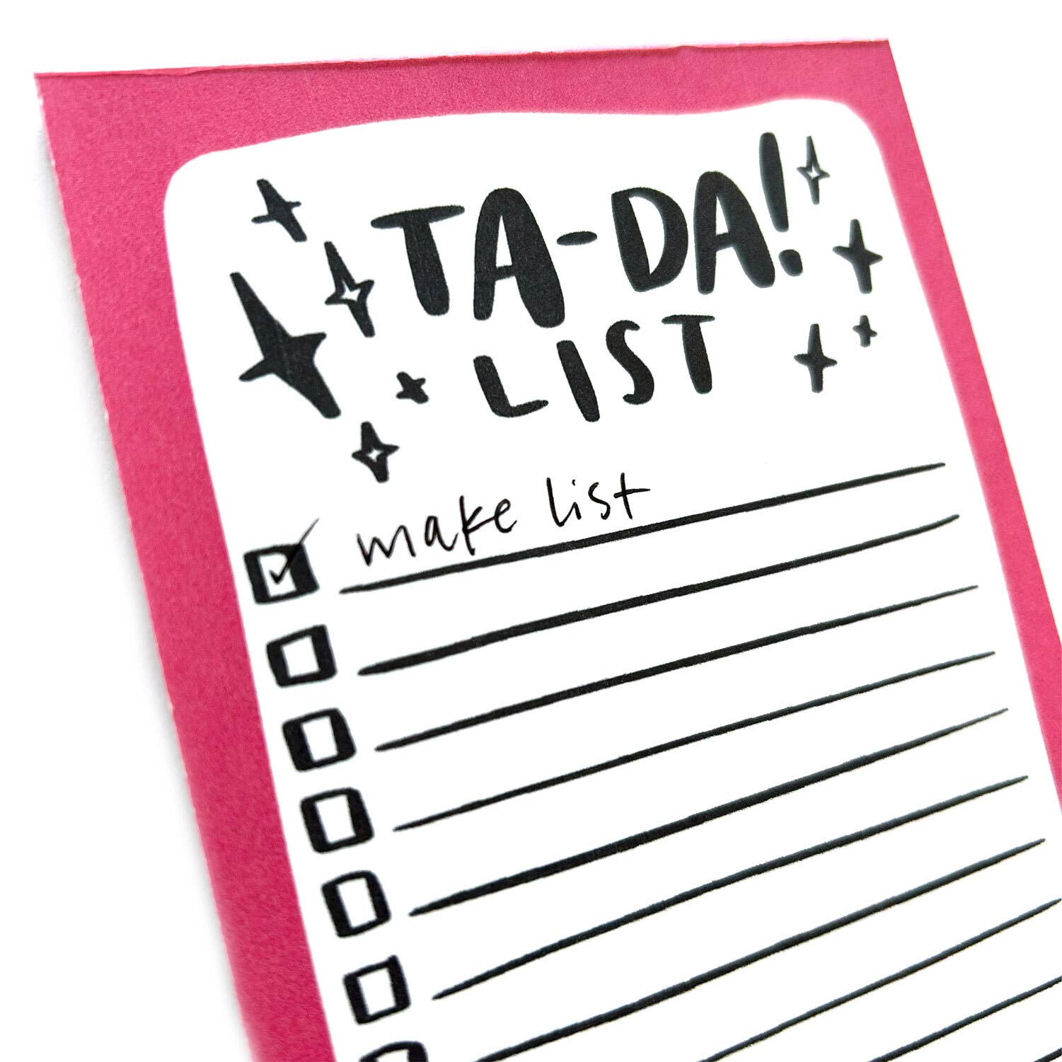 SnowMade- Ta-Da List ✨ Notepad