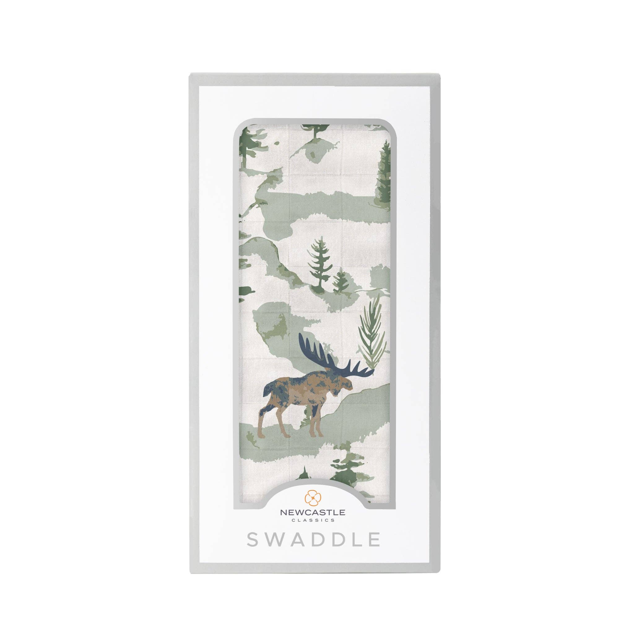 Newcastle Classics- Mountain Moose Swaddle