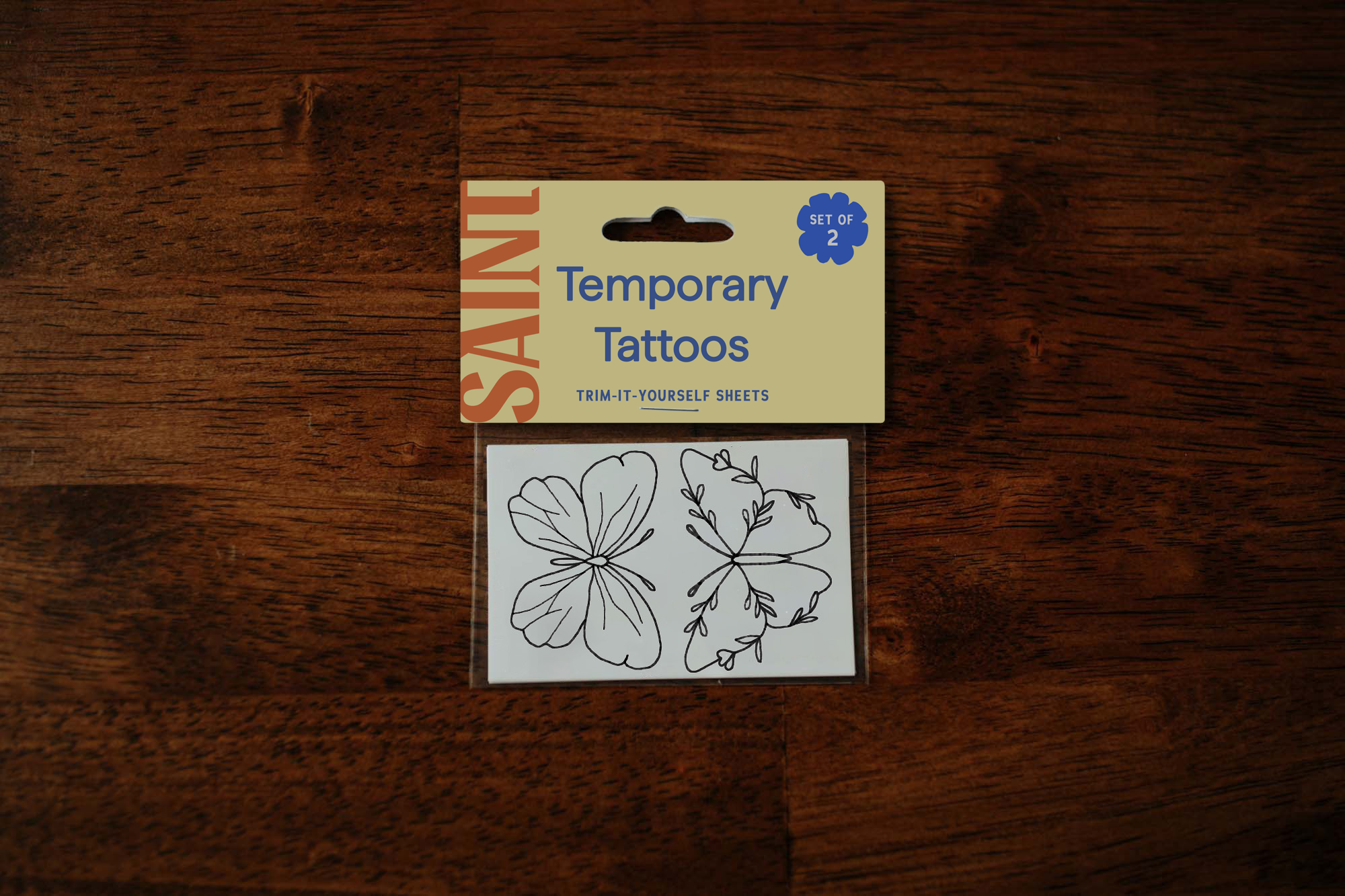 Saint & Company Temporary Tattoos