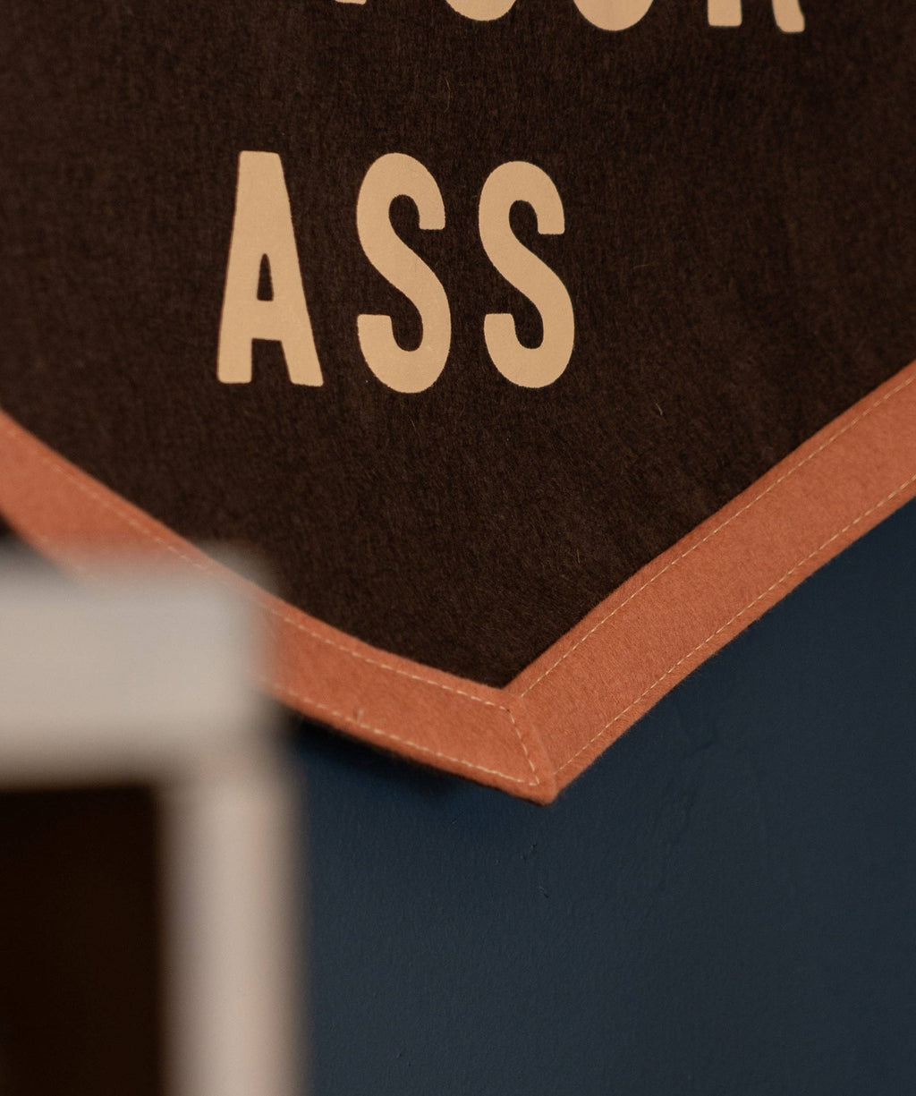 Oxford Pennant- Let Love Knock You On Your Ass Camp Flag • Jason Isbell x Oxford Pennant