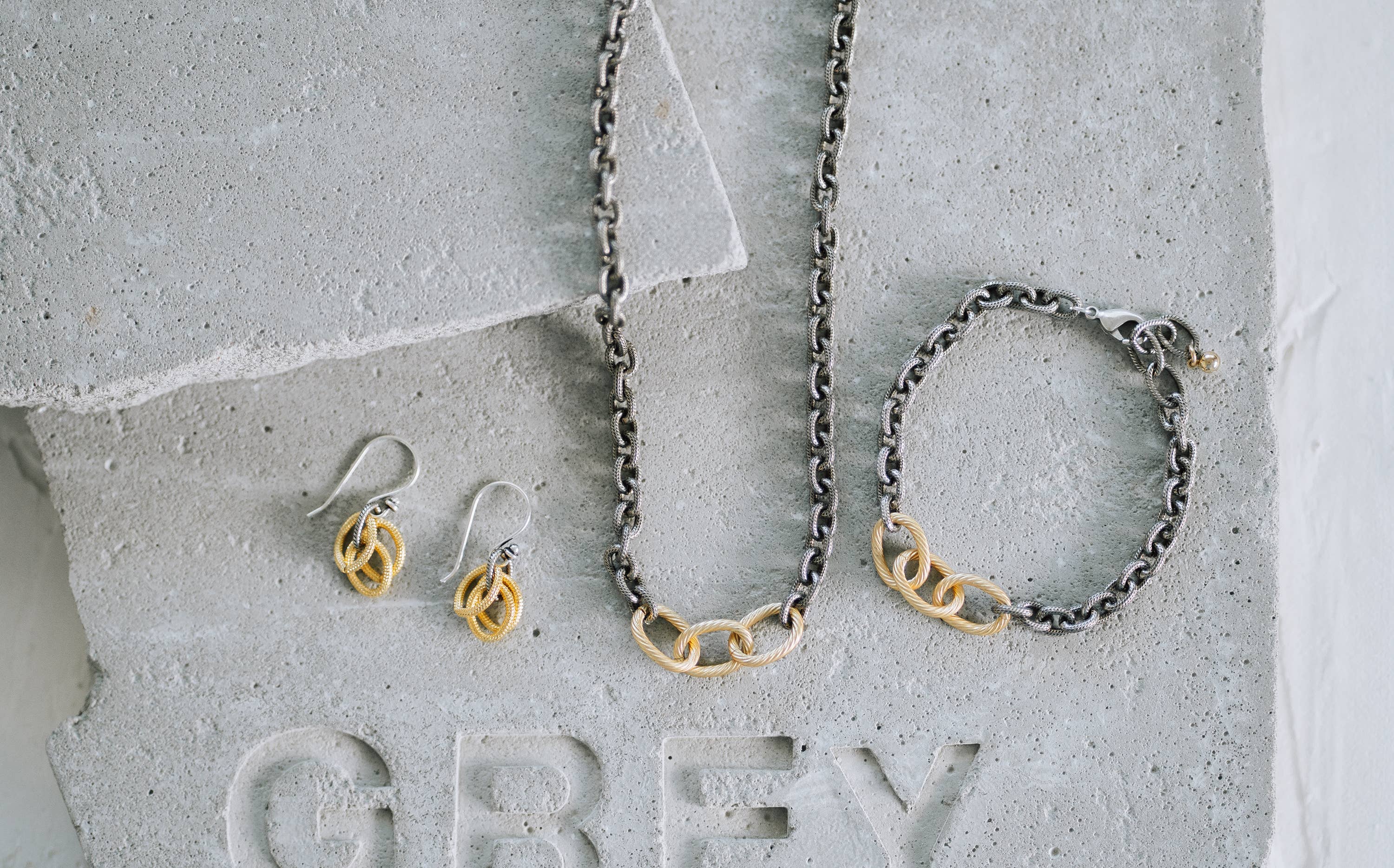 Reva Grey- Logan Bracelet