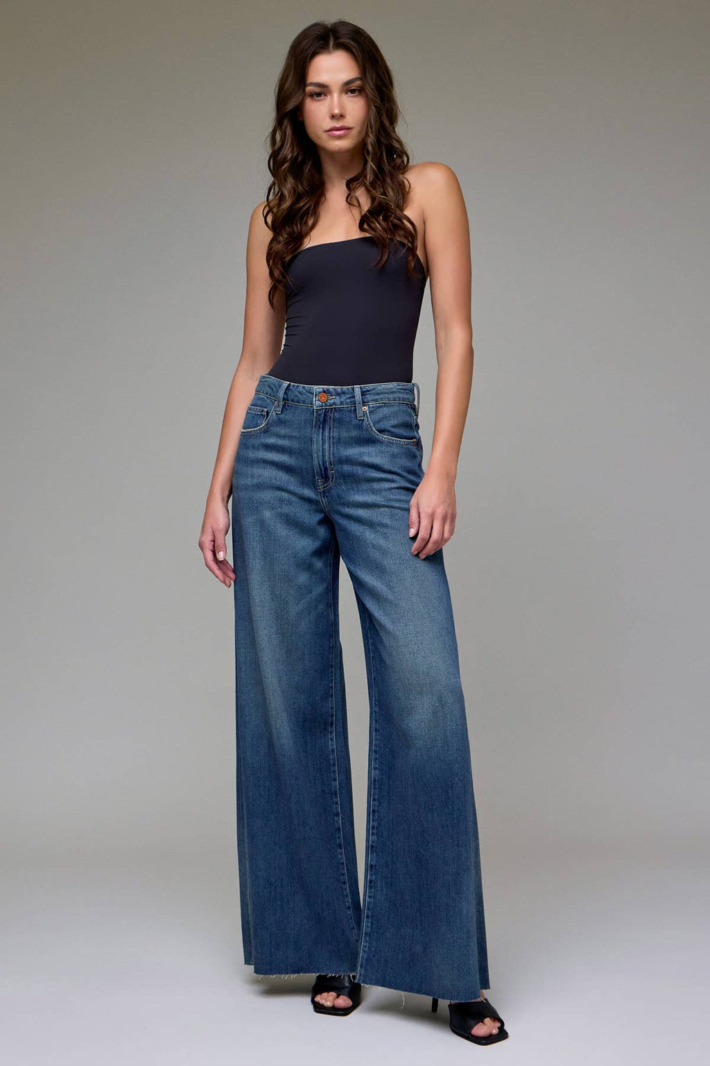 Hidden Jeans- Medium Vintage High Rise Super Wide Leg
