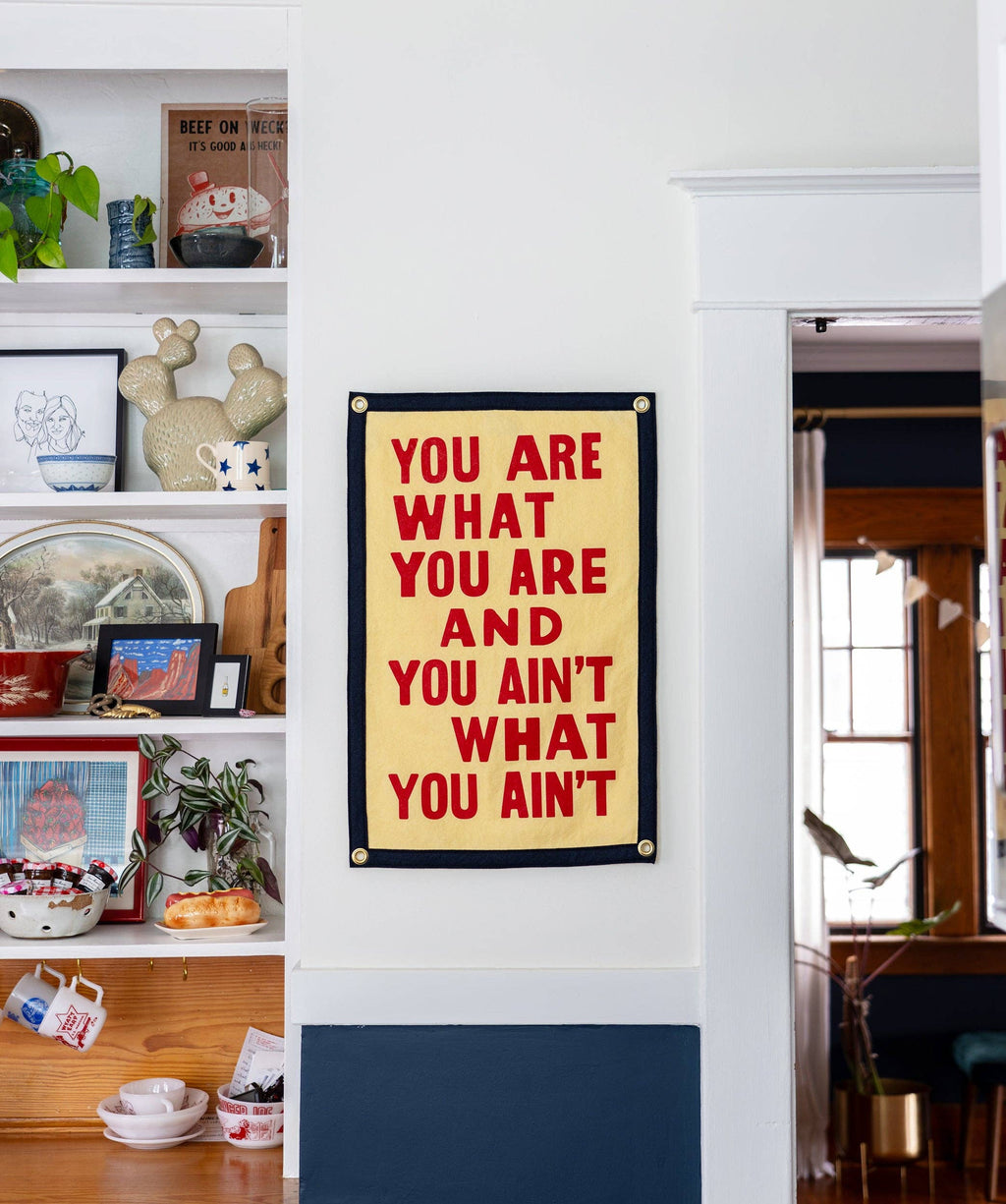 Oxford Pennant- You Are What You Are Camp Flag • John Prine x Oxford Pennant