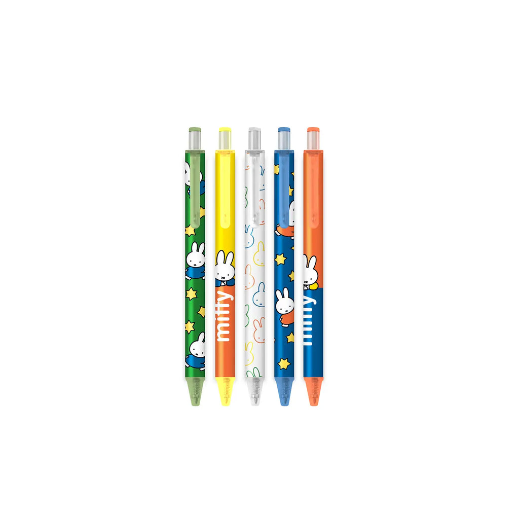 Studio Oh!- Soft-Touch Gel Pen Set Classic Miffy Too