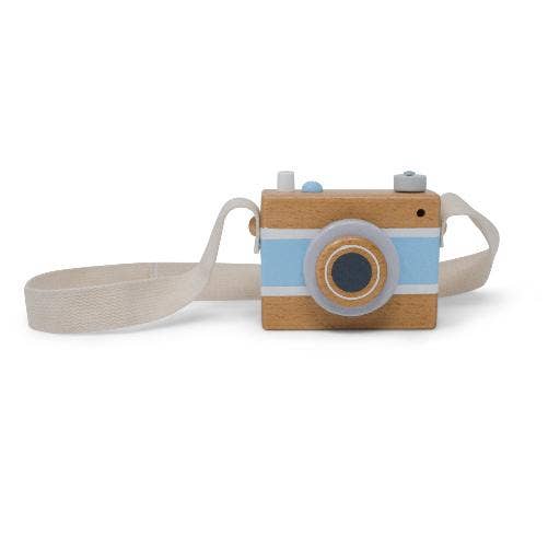 Jack Rabbit Creations- Vintage Camera Music Box - Blue