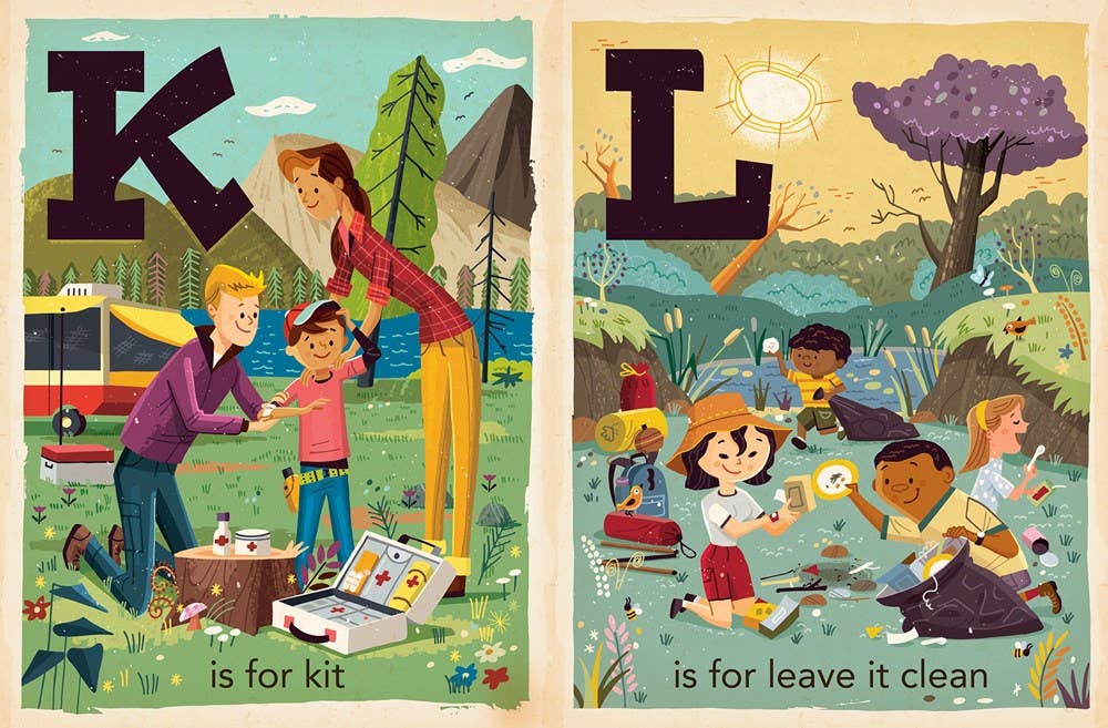 Gibbs Smith- C is for Camping: A Camping Alphabet