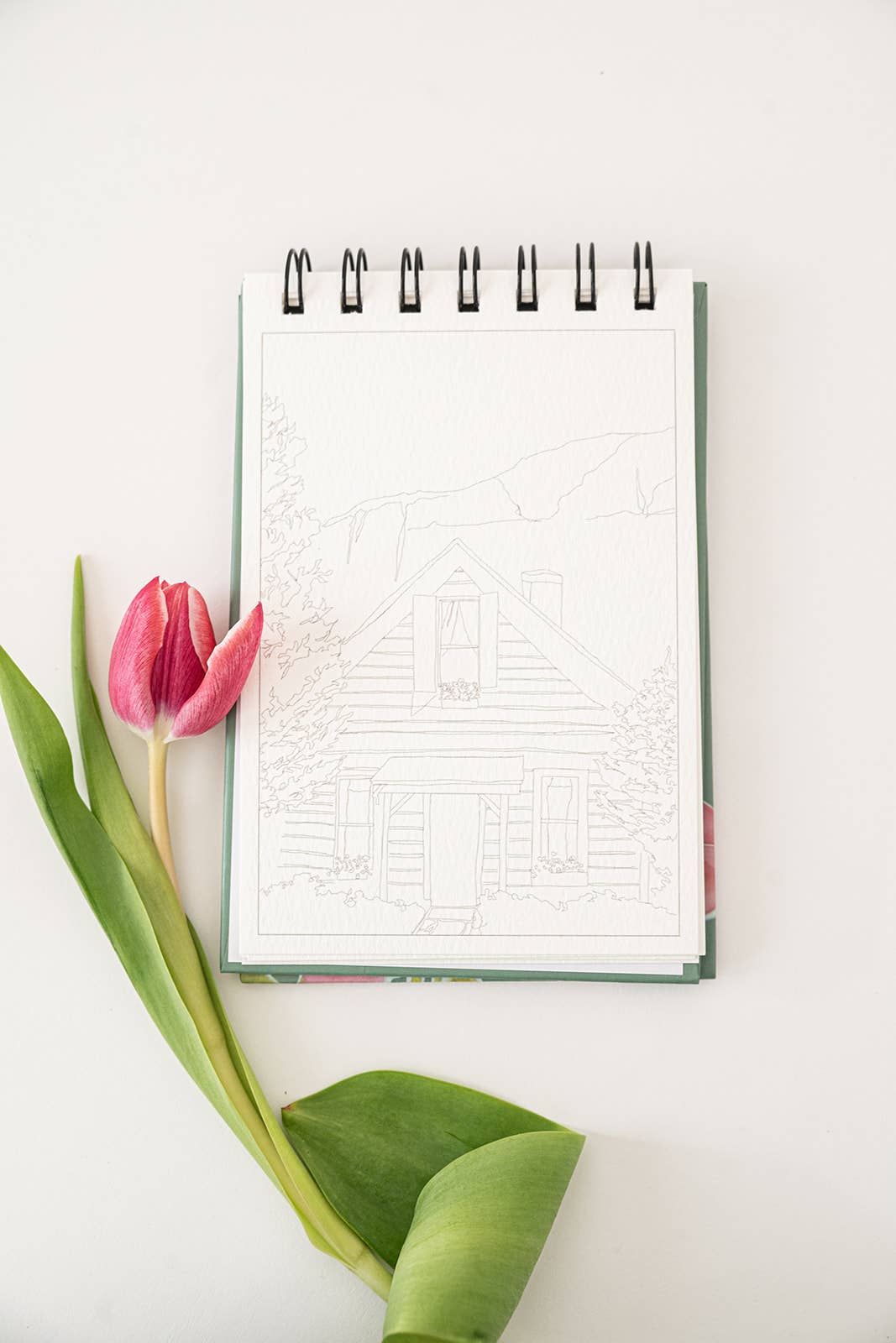 Bailey Rae Studio- A Little Bit of Summer - Mini Watercoloring Book