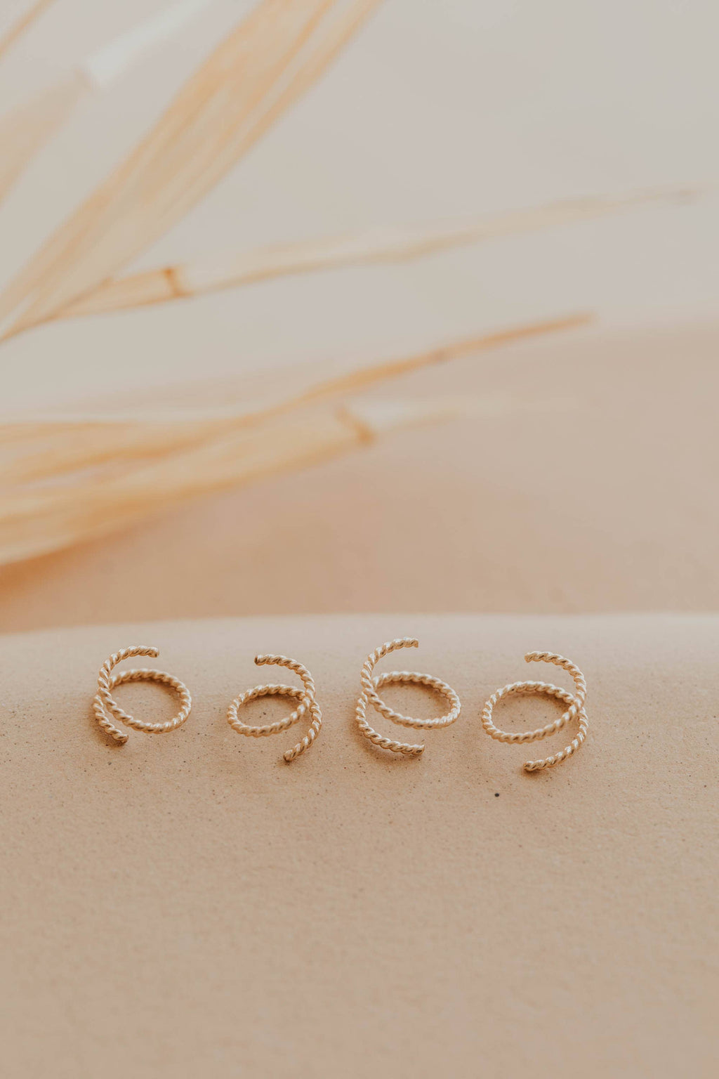 Hello Adorn- Tiny Twist Earrings | 14kt Gold Fill + Sterling Silver