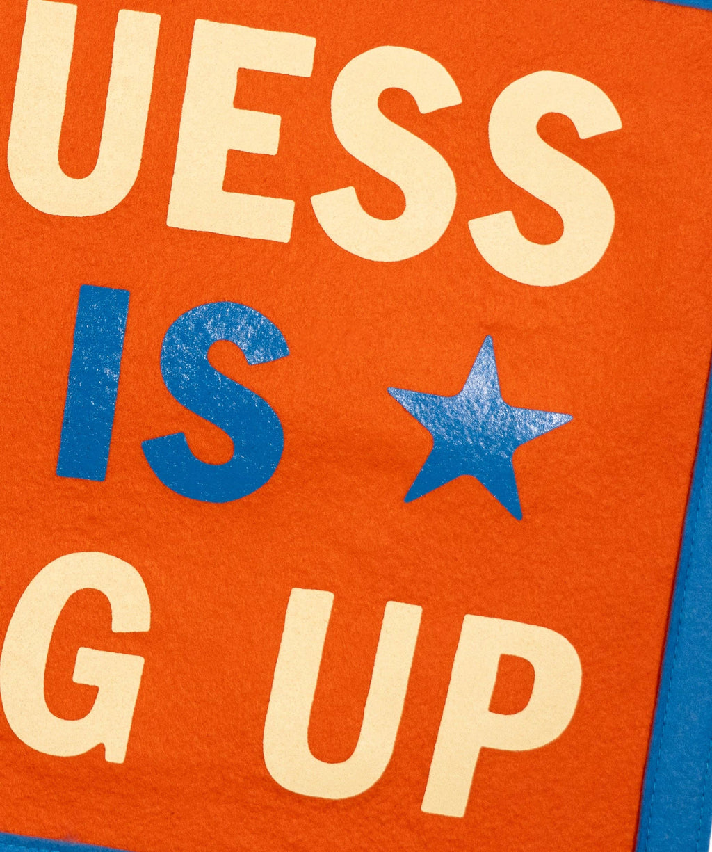 Oxford Pennant- Well, I Guess This Is Growing Up Camp Flag • Blink-182 x Oxford Pennant