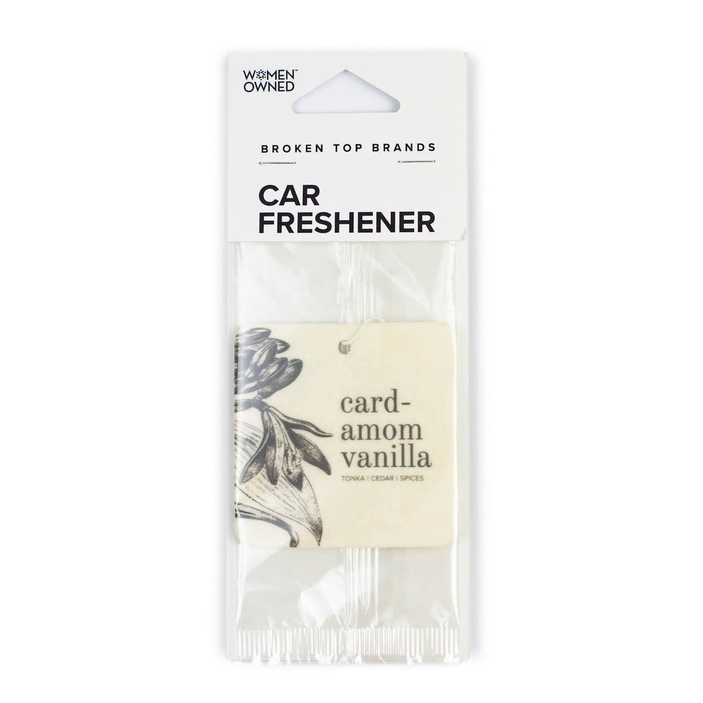 Broken Top Brands- Cardamom Vanilla - Car Fresheners