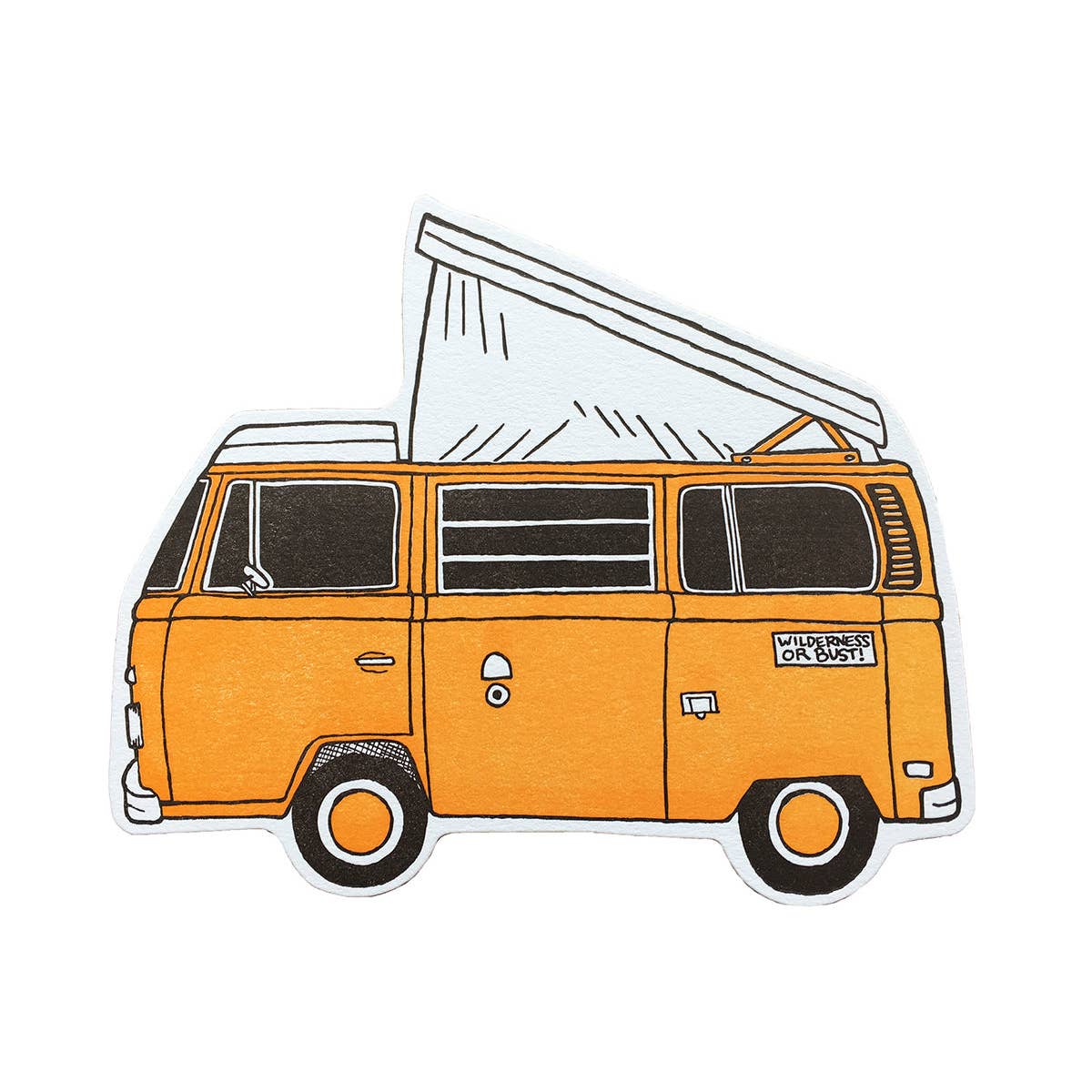 Noteworthy- Die Cut Postcard