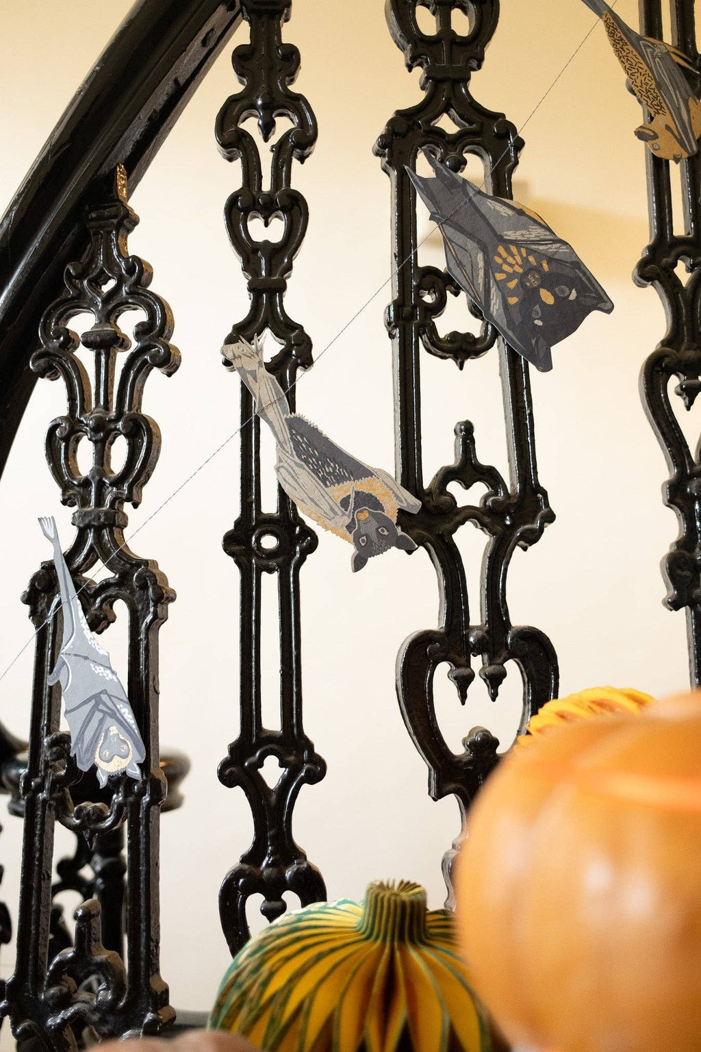 East End Press- Bats Sewn Garland