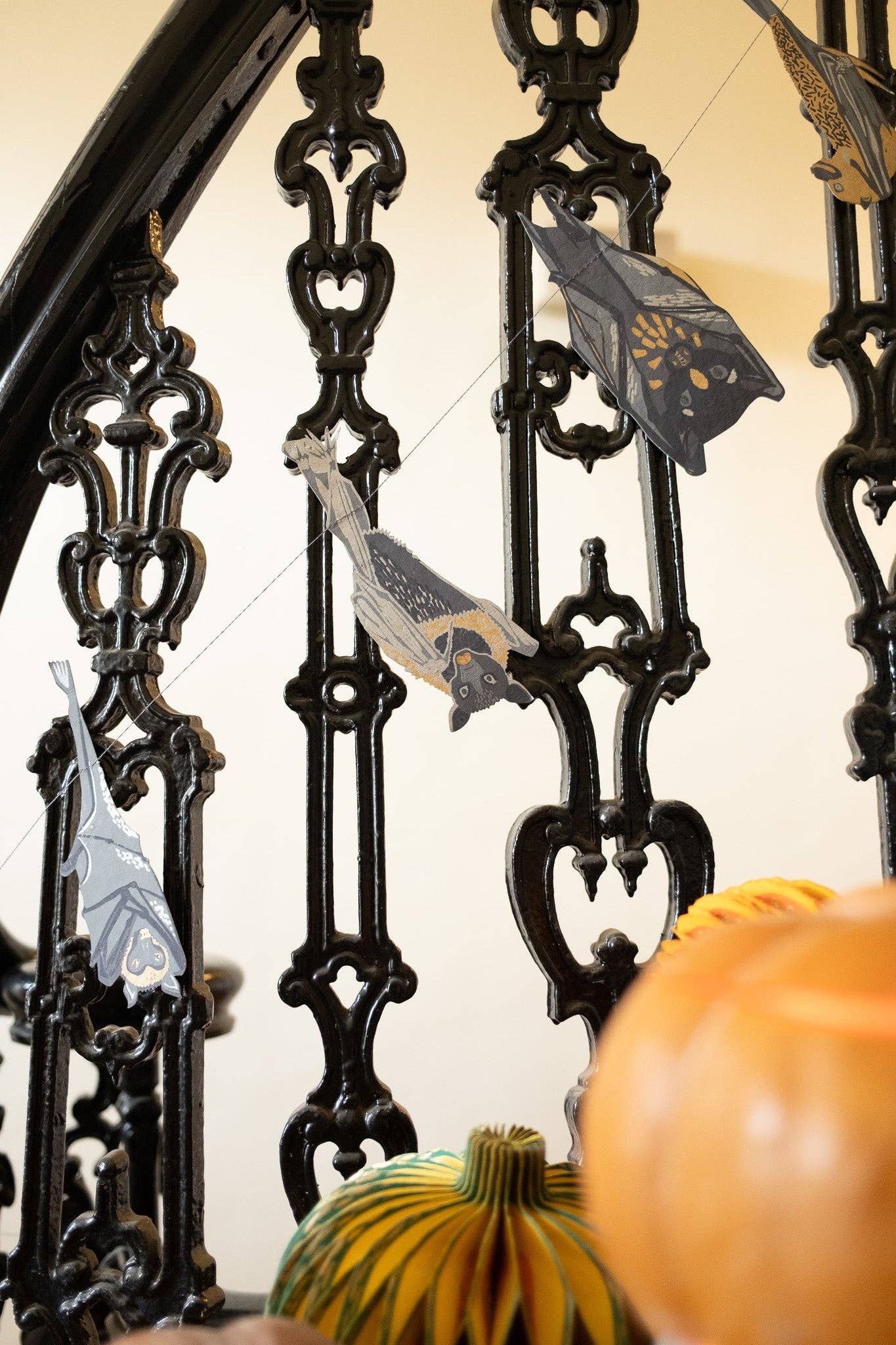 East End Press- Bats Sewn Garland