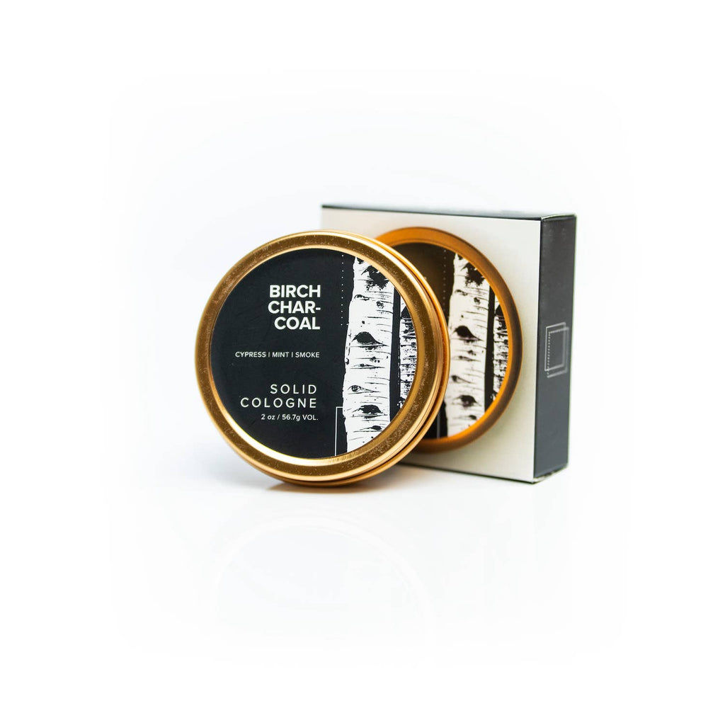 Broken Top Brands- Birch Charcoal Solid Cologne