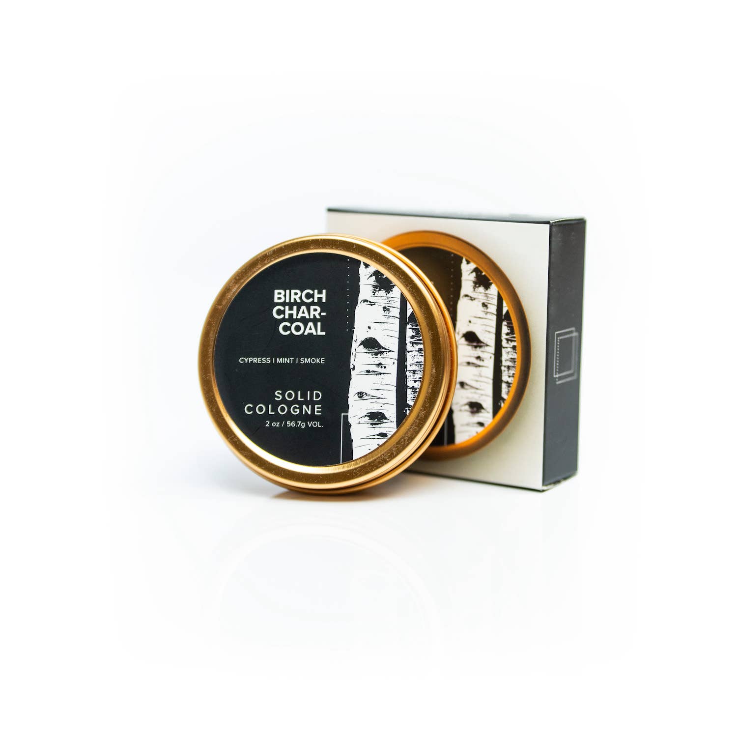 Broken Top Brands- Birch Charcoal Solid Cologne