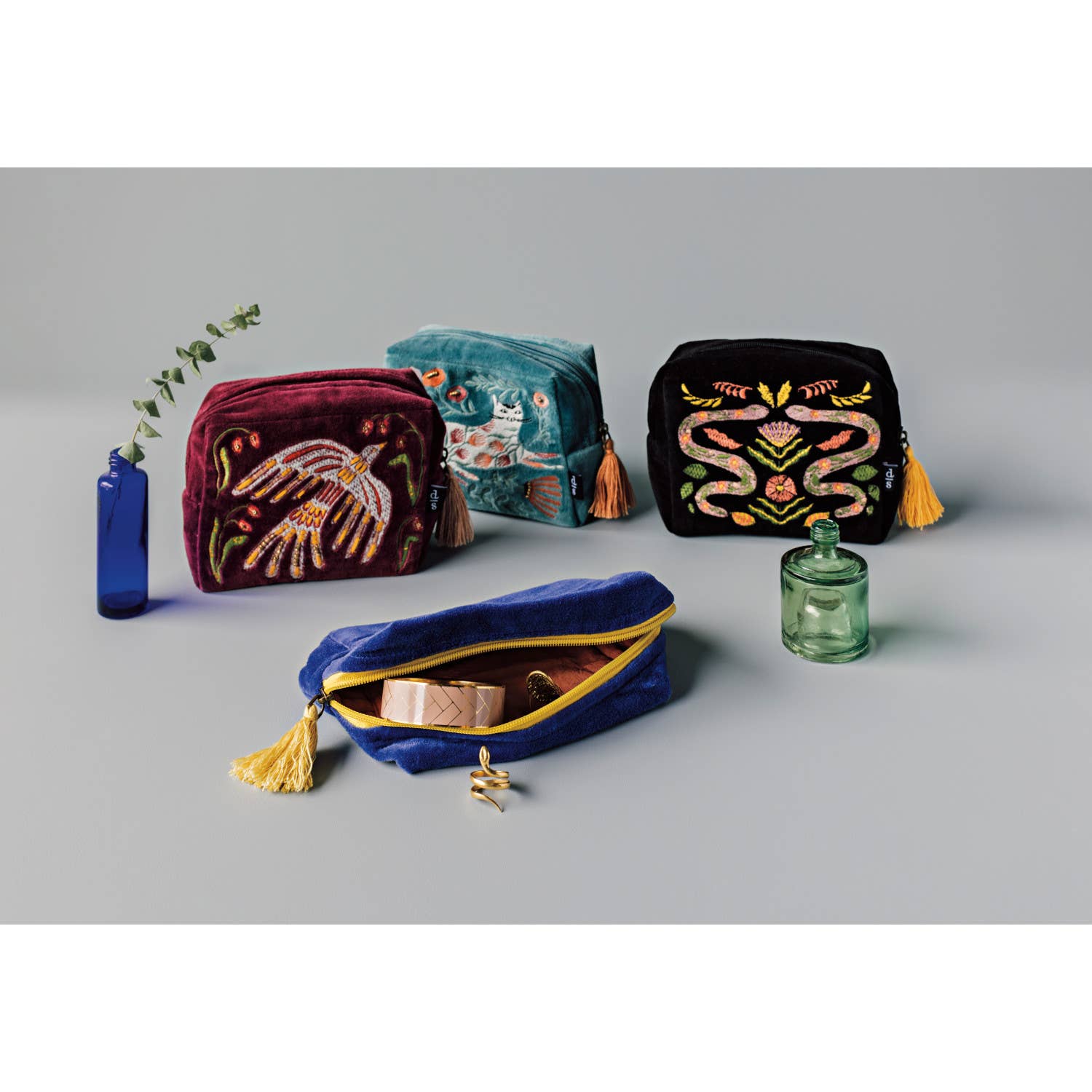 Danica Studio- Amulet Embroidered Pouch
