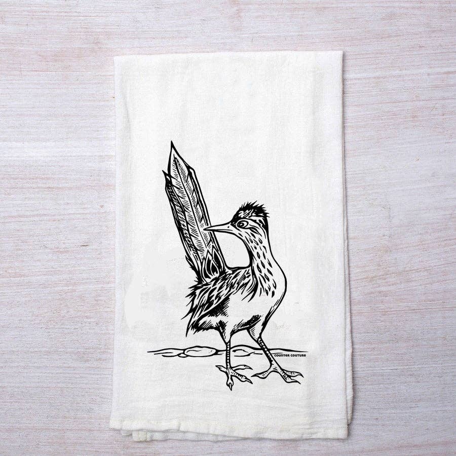 Counter Couture- Roadrunner Tea Towel